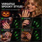❄️Zomerfresh 50% Korting!🎃Lichtgevende Halloween-Nagelwraps – 11 griezelige ontwerpen