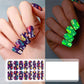 ❄️Zomerfresh 50% Korting!🎃Lichtgevende Halloween-Nagelwraps – 11 griezelige ontwerpen
