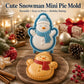 🎁 KOOP 2, KRIJG 1 GRATIS – Mini Cakevormpjes met Kerstreliëf | 8 Feestelijke Designs | Voor Kleine Kersttaartjes, Gebak & Gezellig Bakken