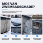 Rond opblaasbaar luchtkussen voor het winterklaar maken van zwembaden