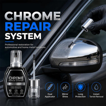 ✨ 50% korting! Chroom & RVS polijstset – verwijdert roest & aanslag, herstelt glans in enkele stappen. Voor auto, fiets & huis! 🚗💎