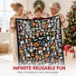 🎅Vroeg kerstcadeau: 50% KORTING🎄🎨DIY-kleurdeken voor het hele gezin, geschikt voor alle leeftijden🎁Het perfecte cadeau voor familie en vrienden