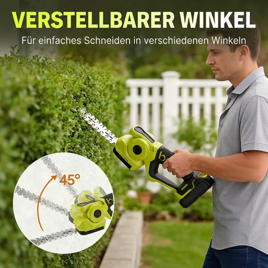 2-in-1 accu-heggenschaar & grasschaar