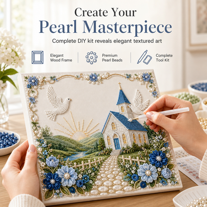 ✨🎨 KOOP 2, KRIJG 1 GRATIS | DIY Parelkunst Set – Maak Zelf een Glanzend Decoratiestuk