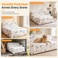 Bedrukte Stofhoes voor Bed & Bank – Beschermt Tegen Stof & Vuil – Mooi Design voor een Verzorgd Interieur