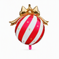 Kerstballonnen met strikjes
