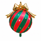 Kerstballonnen met strikjes