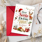 Grappige kerstkaarten met envelop