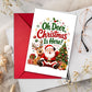 Grappige kerstkaarten met envelop