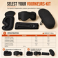 Geïntegreerde Set Van Memory Foam Reiskussen En 3D Blackout Slaapmasker Voor Ondersteuning Van De Nek Tijdens Het Reizen