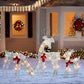 🦌 50% KORTING – Verlichte Kerst Rendierfamilie van 3 Delen | LED-strik & Stevig Smeedijzeren Frame | Voor Binnen en Buiten