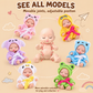 📢📢 50% KORTING👶 Mini Reborn Baby Doll – realistisch slapend gezichtje, compact formaat & cadeauklare verpakking | 6 dierenstijlen, perfect voor verzamelaars en als geschenk