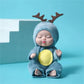 📢📢 50% KORTING👶 Mini Reborn Baby Doll – realistisch slapend gezichtje, compact formaat & cadeauklare verpakking | 6 dierenstijlen, perfect voor verzamelaars en als geschenk