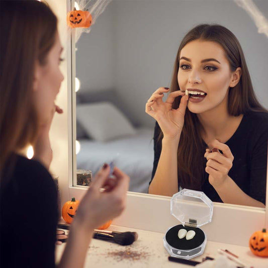 Realistic Vampire Fangs for Halloween Costume