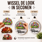 16-delige verwisselbaar welkomstbord voor voordeur
