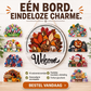 16-delige verwisselbaar welkomstbord voor voordeur