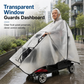 🌧️🛵 Waterdichte Regenhoes voor Scootmobiel – Extra Lange Bescherming met Transparant Dashboardvenster