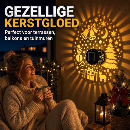 ☀️ Z decoratieve wandverlichting: Feestelijke lichtpatronen, IP65, automatisch aan 's nachts