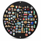 Reismagneetbord en souvenir-magneetdisplaybord voor wanddecoratie