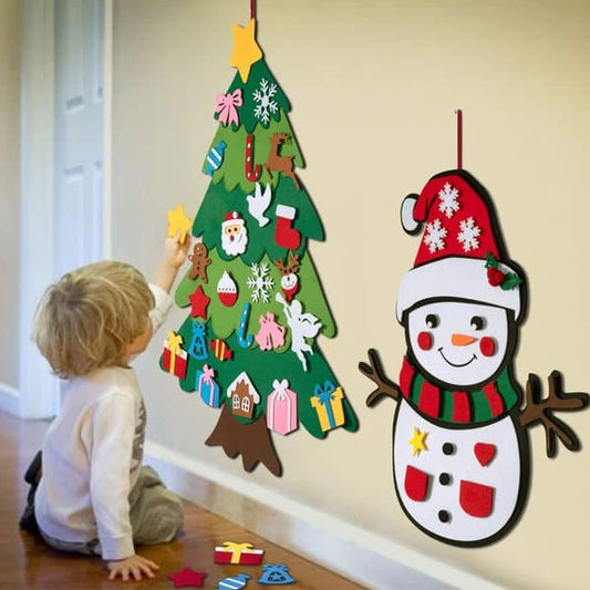 DIY Christmas Tree | De favoriete huisdecoratie voor kinderen