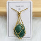 2025 Fashionablet kristallen ketting - inclusief gratis (kristal) cadeau🎁