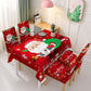 Kerst tafelkleed stoelhoes decoraties