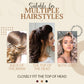 2 stks onzichtbare pluizige volume lift haarspeldjes