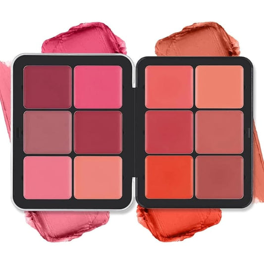 12 Kleuren Crème Blush Palette