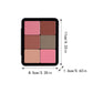 12 Kleuren Crème Blush Palette