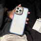 Geschikt voor iPhone hoesjes met gekleurd glas en diamanten lens