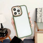 Geschikt voor iPhone hoesjes met gekleurd glas en diamanten lens