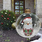 Buiten Kerstmis PVC opblaasbare versierde bal