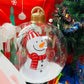 Buiten Kerstmis PVC opblaasbare versierde bal