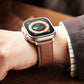 Exquisite Gifts - Fashion magnetische vouwen gesp hoge kwaliteit lederen Smart Watch Band