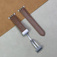 Exquisite Gifts - Fashion magnetische vouwen gesp hoge kwaliteit lederen Smart Watch Band