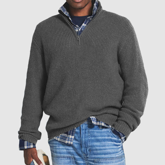 ✨Koop 2 Gratis✨Men's Business Casual Sweater met rits